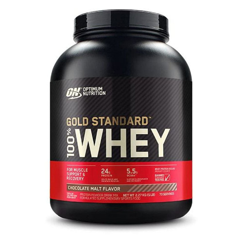 

Протеин OPTIMUM NUTRITION Gold Standard 100% Whey, порошок, 2.2кг, шоколадный солод [on91], Gold Standard 100% Whey