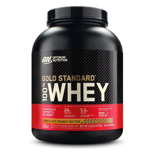 фото Протеин optimum nutrition gold standard 100% whey, порошок, 2.2кг, шоколадное арахисовое масло [on359]