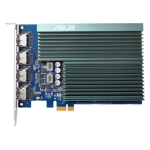 фото Видеокарта asus nvidia geforce gt 730, gt730-4h-sl-2gd5, 2гб, ddr5, ret