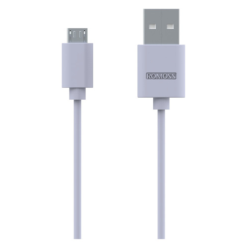 фото Кабель romoss cb05, micro usb (m) - usb (m), 1м, серый [dydc00616/cb05-101-04]