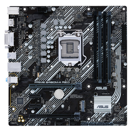 

Материнская плата ASUS PRIME B460M-A R2.0, LGA 1200, Intel H470, mATX, Ret, PRIME B460M-A R2.0