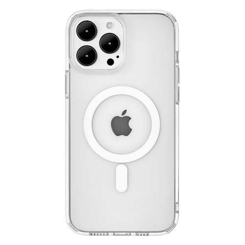 фото Чехол (клип-кейс) ubear real mag case, для apple iphone 13 pro max, прозрачный [cs110tt67rl-i21m]