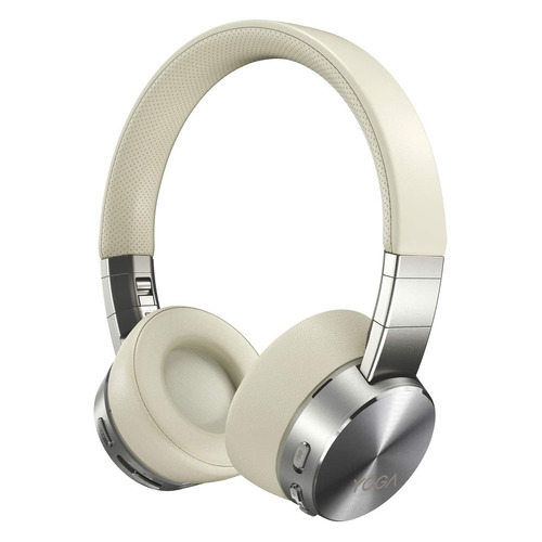

Гарнитура Lenovo Yoga Active Noise Cancellation, для компьютера, накладные, bluetooth, бежевый [gxd0u47643], Yoga Active Noise Cancellation
