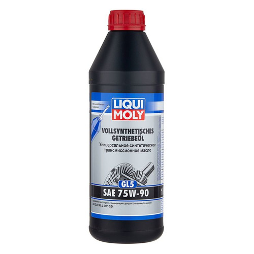 фото Масло трансмиссионное синтетическое liqui moly vollsynthetisches getriebeoil, 75w-90, 20л [1415]