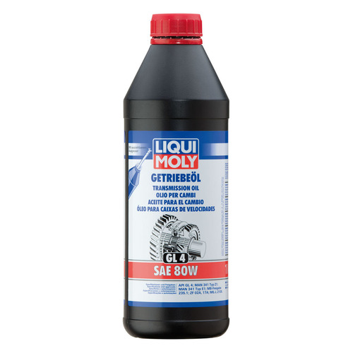 фото Масло трансмиссионное минеральное liqui moly getriebeoil, 80w, 1л [1952]