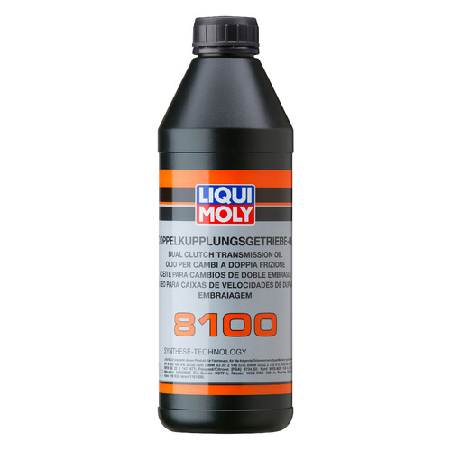 фото Масло трансмиссионное синтетическое liqui moly doppelkupplungsgetriebe-oil 8100, 1л [39019]