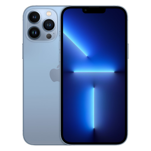 

Смартфон Apple iPhone 13 Pro Max 128Gb, MLLU3RU/A, небесно-голубой, iPhone 13 Pro Max