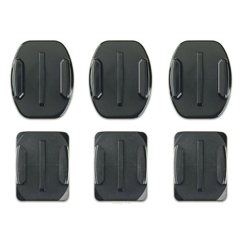 

Набор платформ GoPro Flat Curved Adhesive Mounts, для экшн-камер GoPro [aacft-001], Черный, Flat Curved Adhesive Mounts