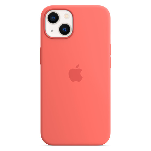 фото Чехол (клип-кейс) apple silicone case with magsafe, для apple iphone 13, розовый помело [mm253ze/a]