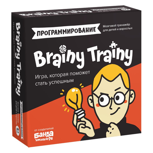 

Настольная игра BRAINY TRAINY Brainy Trainy Программирование [ум268], Программирование