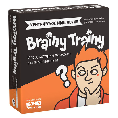 фото Настольная игра brainy trainy критическое мышление [ум546]