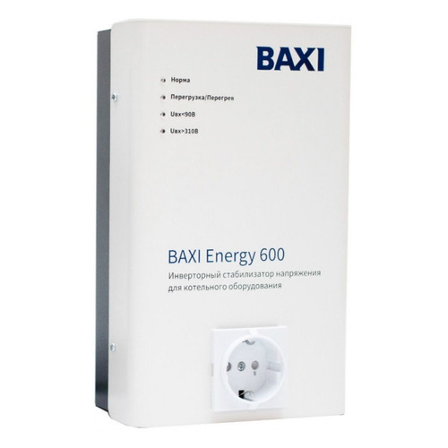 

Стабилизатор BAXI Energy 600 для газового котла, белый [нс-1301378], 600