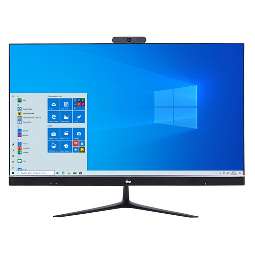 фото Моноблок iru office p2310cl, 23.8", intel celeron g5925, 8гб, 120гб ssd, intel uhd graphics 610, windows 10 home, черный [1604148]