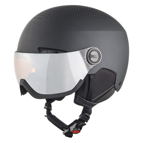 

Шлем г.л./сноуб. Alpina Arber Visor Q-Lite р.:54-58 черный (A9228_30), Arber Visor Q-Lite