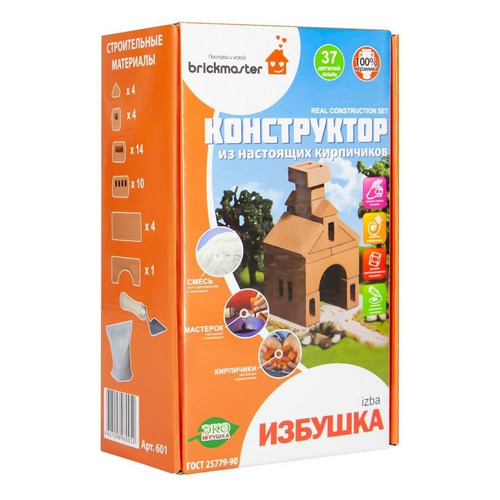 фото Конструктор brickmaster избушка, 601