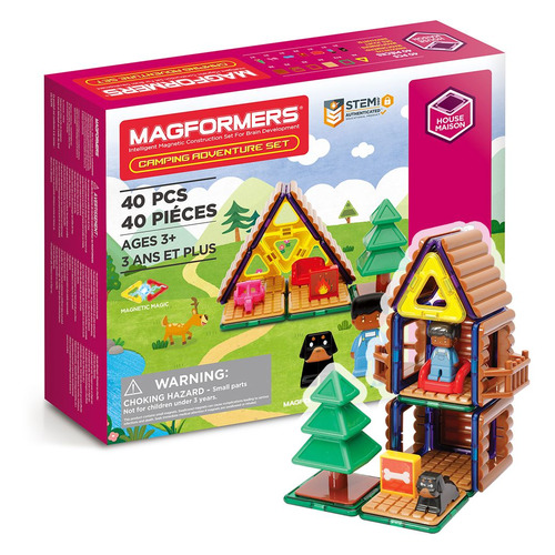 

Конструктор Magformers Camping Adventure Set, 705016, Camping Adventure Set