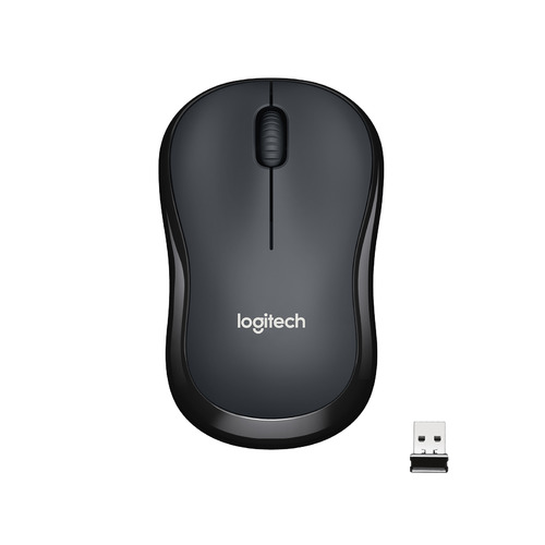 

Мышь Logitech M221 SILENT, оптическая, беспроводная, USB, черный [910-006510], M221 SILENT