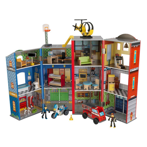 

Игровой набор KIDKRAFT Здание спасательной службы [63239_ke], Разноцветный, Здание спасательной службы