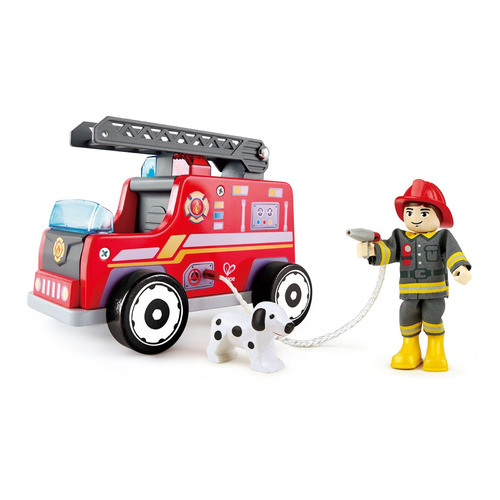 

Игровой набор HAPE Пожарная машина с водителем [e3024_hp], Разноцветный, Пожарная машина с водителем