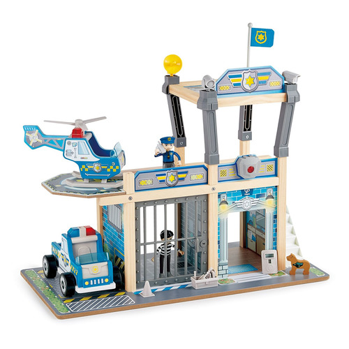 

Игровой набор HAPE Полицейский участок [e3050_hp], Разноцветный, Полицейский участок