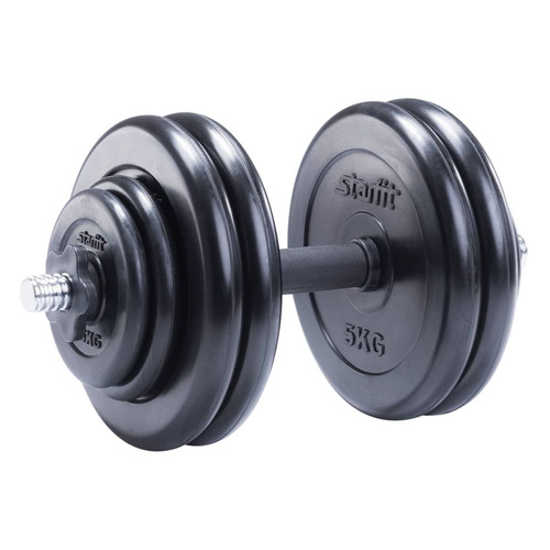 

Гантель Starfit DB-712 1гант. 25.5кг обрезин. черный (УТ-00019988), DB-712