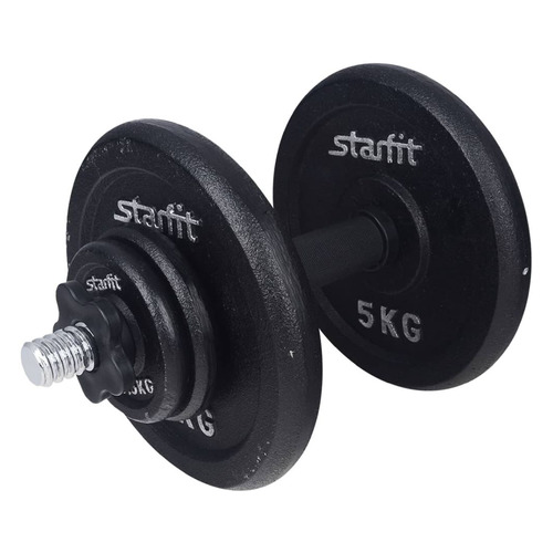 

Гантель Starfit DB-713 1гант. 14кг без покр. черный (УТ-00019998), DB-713