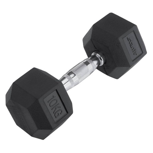 

Гантель Starfit DB-301 1гант. 10кг обрезин. черный (УТ-00007103), DB-301