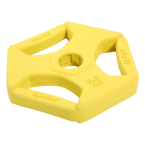 

Диск Starfit BB-205 для гантели обрезин. 0.5кг желтый (УТ-00016575), BB-205