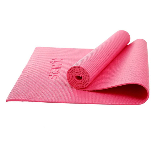 фото Коврик starfit fm-101 для мягкой йоги дл.:173мм ш.:61мм т.:0.6мм розовый (ут-00018903)