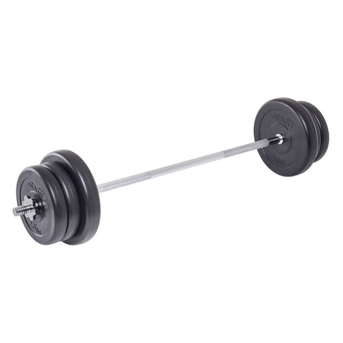 

Штанга Starfit BB-401 25кг пласт. черный (УТ-00009201), BB-401