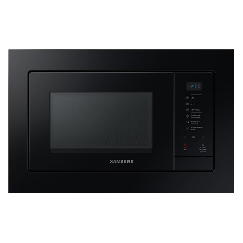 фото Микроволновая печь samsung mg20a7118ak/bw 20л. 850вт черный (встраиваемая)