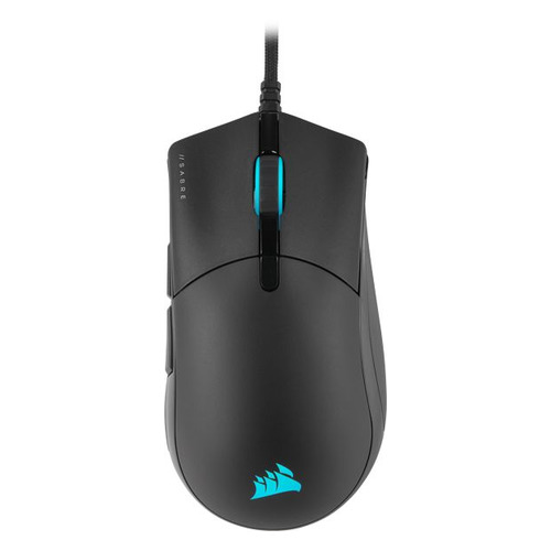 

Мышь Corsair Sabre RGB PRO, игровая, оптическая, проводная, USB, черный [ch-9303111-eu], Sabre RGB PRO