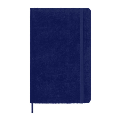 

Блокнот Moleskine Limited Edition, 240стр, в линейку, подарочная коробка, синий [lcnbvelvqp060b], VELVET