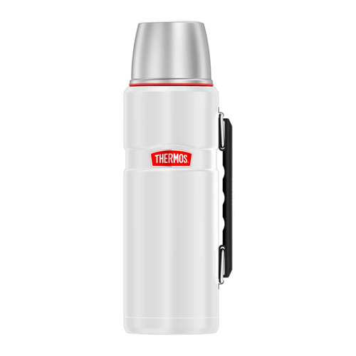 фото Термос thermos sk2010 mwvy, 1.2л, белый/ красный