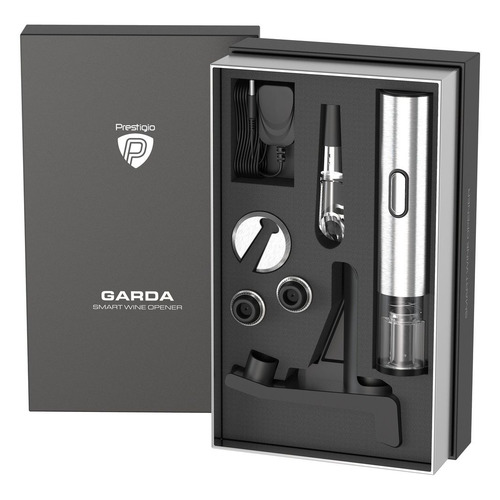 

Штопор для вина Prestigio Garda, серебристый, предметов: 6шт [pw0105sl], Garda