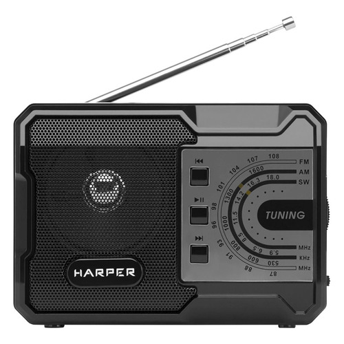

Радиоприемник Harper HRS-440, черный, HRS-440