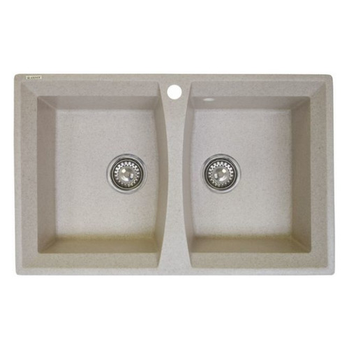 

Кухонная мойка KAISER KM2M, искусственный мрамор, 57см х 85см, мраморный [km2m-5078 beige], KM2M