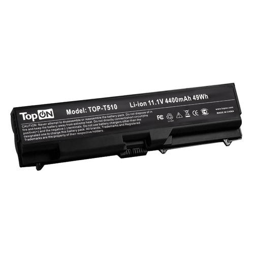 

Батарея для ноутбуков TOPON 75938, 4400мAч, 11.1В [top-t510], 75938