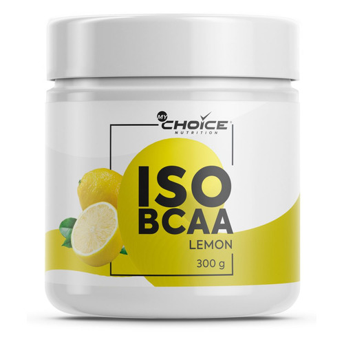 фото Изотоник mychoice nutrition bcaa, порошок, 300гр, лимон