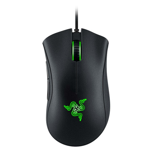 фото Мышь razer deathadder essential, игровая, оптическая, проводная, usb, черный [rzr-rz01-03850100-r3m1]