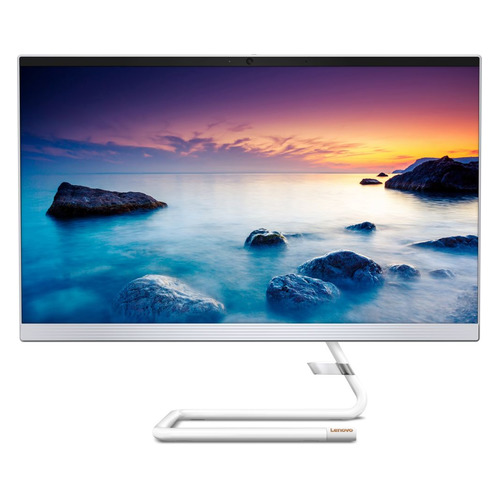 

Моноблок Lenovo IdeaCentre A340-24IWL, 23.8", Intel Core i5 10210U, 8ГБ, 1000ГБ, 128ГБ SSD, Intel UHD Graphics, DVD-RW, Free DOS, белый [f0e800ukrk], A340-24IWL