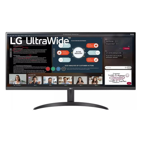 фото Монитор lg ultrawide 34wp500-b 34", черный [34wp500-b.aruz]