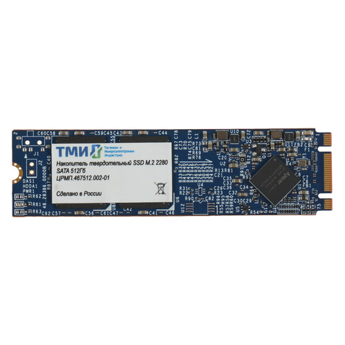 фото Ssd накопитель тми црмп.467512.002-01 512гб, m.2 2280, sata iii