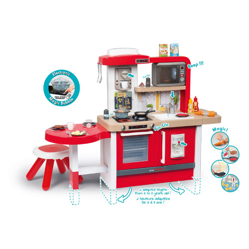 

Детская кухня Smoby Tefal Evolutive [312302], Красный, Tefal Evolutive