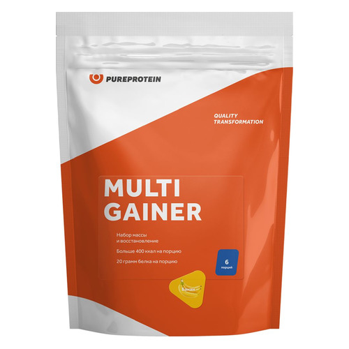 

Гейнер PURE PROTEIN Multicomponent, 1, порошок, 3кг, банан, Multicomponent