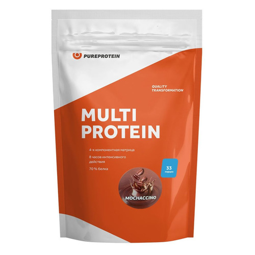 

Протеин PURE PROTEIN Multicomponent, порошок, 1кг, моккачино, Multicomponent