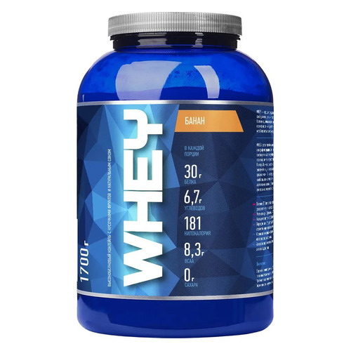 

Протеин RLINE Whey, порошок, 1,7кг, банан, Whey