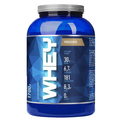 

Протеин RLINE Whey, порошок, 1,7кг, моккачино, Whey