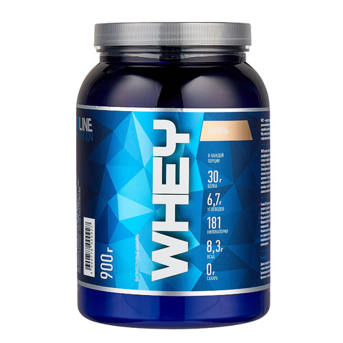 

Протеин RLINE Whey, порошок, 900гр, ваниль, Whey