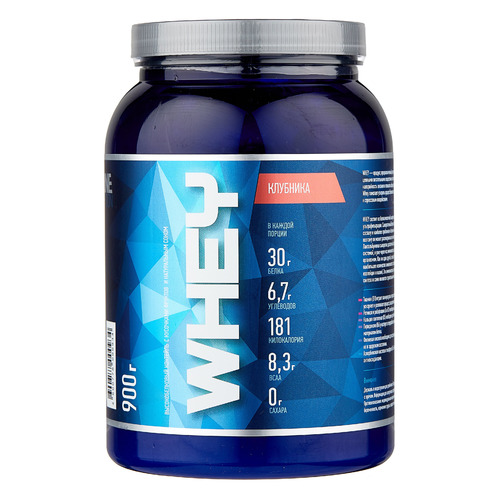 

Протеин RLINE Whey, порошок, 900гр, клубника, Whey